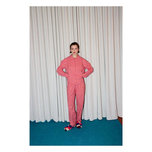 Bobo Choses - Pijama Chain Algodón Orgánico | Rosa
