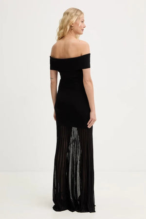 Vestido de viscosa con hombros descubiertos MICHAEL Michael Kors