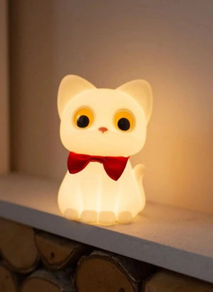 Lámpara Nocturna para Gatos de Mary's | Blanca