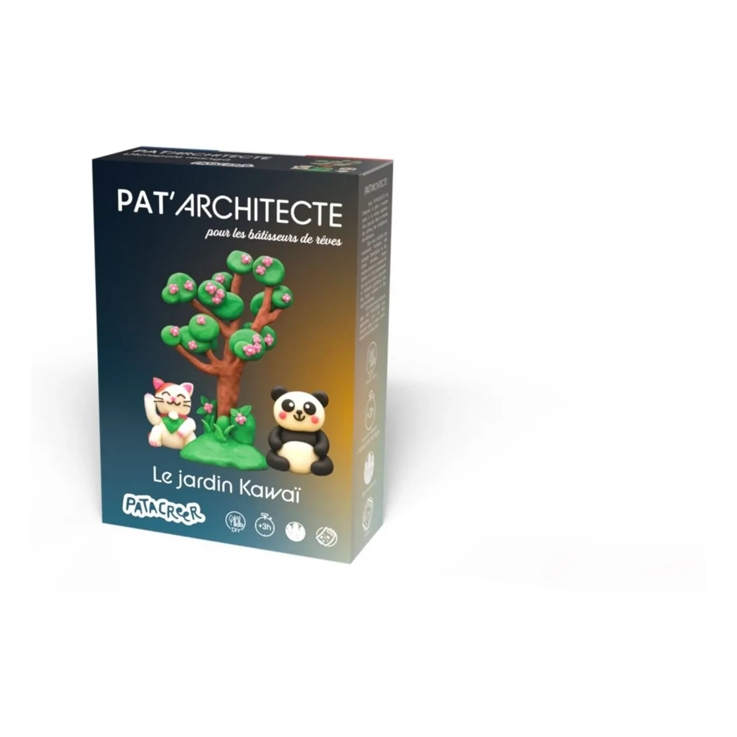Patacréer - Set de arcilla de modelar de secado al aire Mi Jardín Kawaii