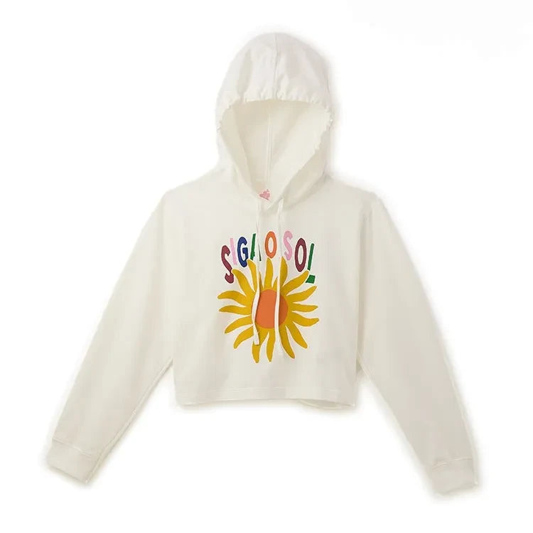 Fabula - Siga O Sol sweatshirt | Beyaz