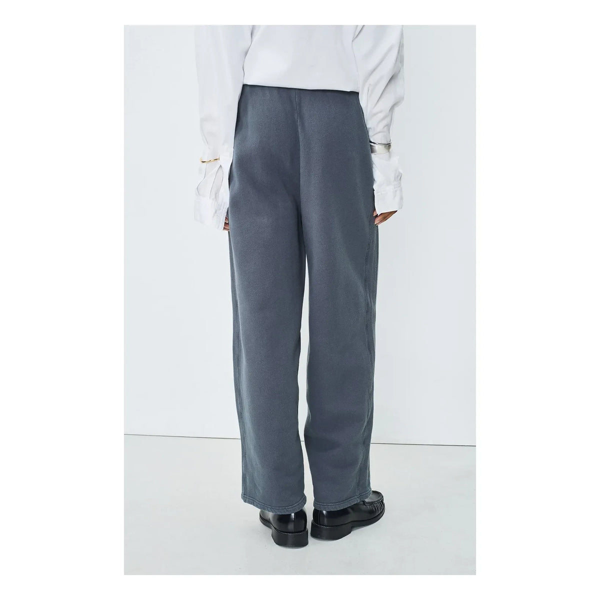 American Vintage - Jogger de algodón Izubird | Gris azulado