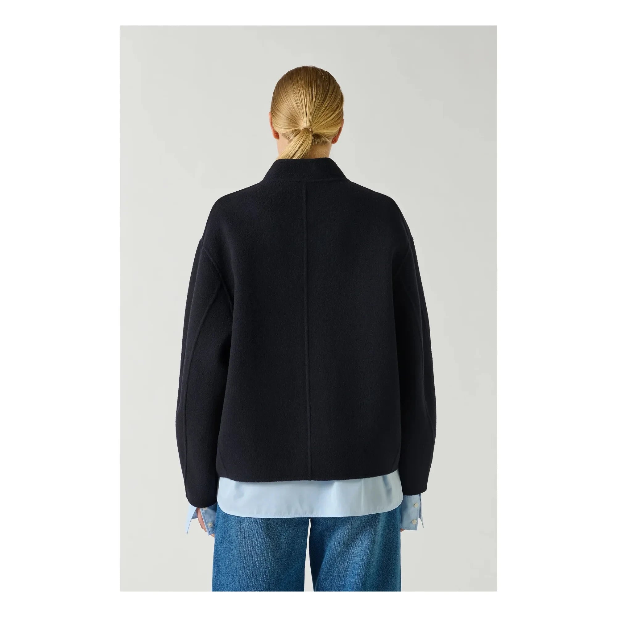 Soeur - Abrigo de lana Windsor | Azul marino