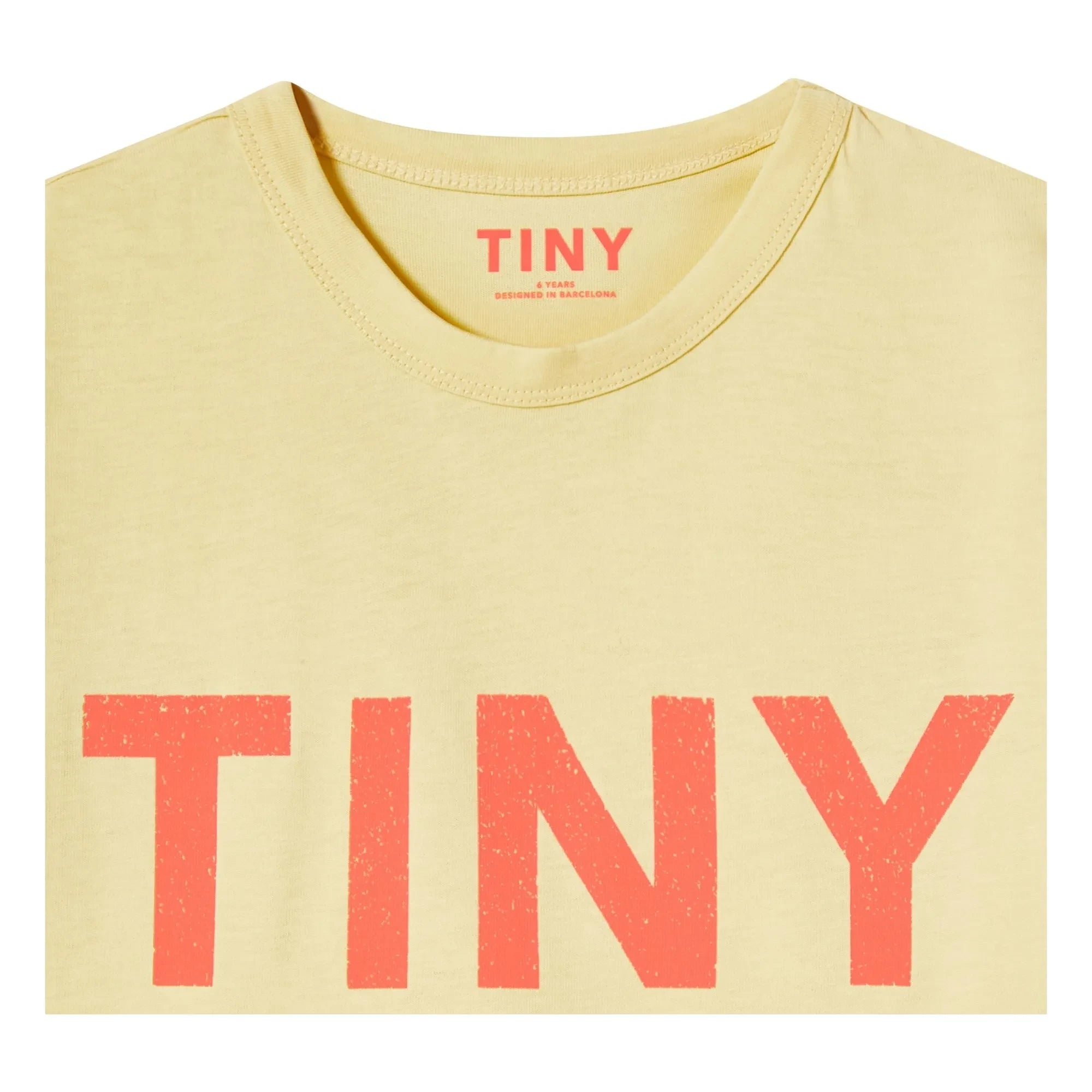 Tinycottons - Camiseta de algodón orgánico Tiny | Amarillo