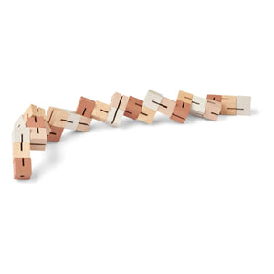 Liewood - Gavin ahşap bloklar | Tuscany rose mix
