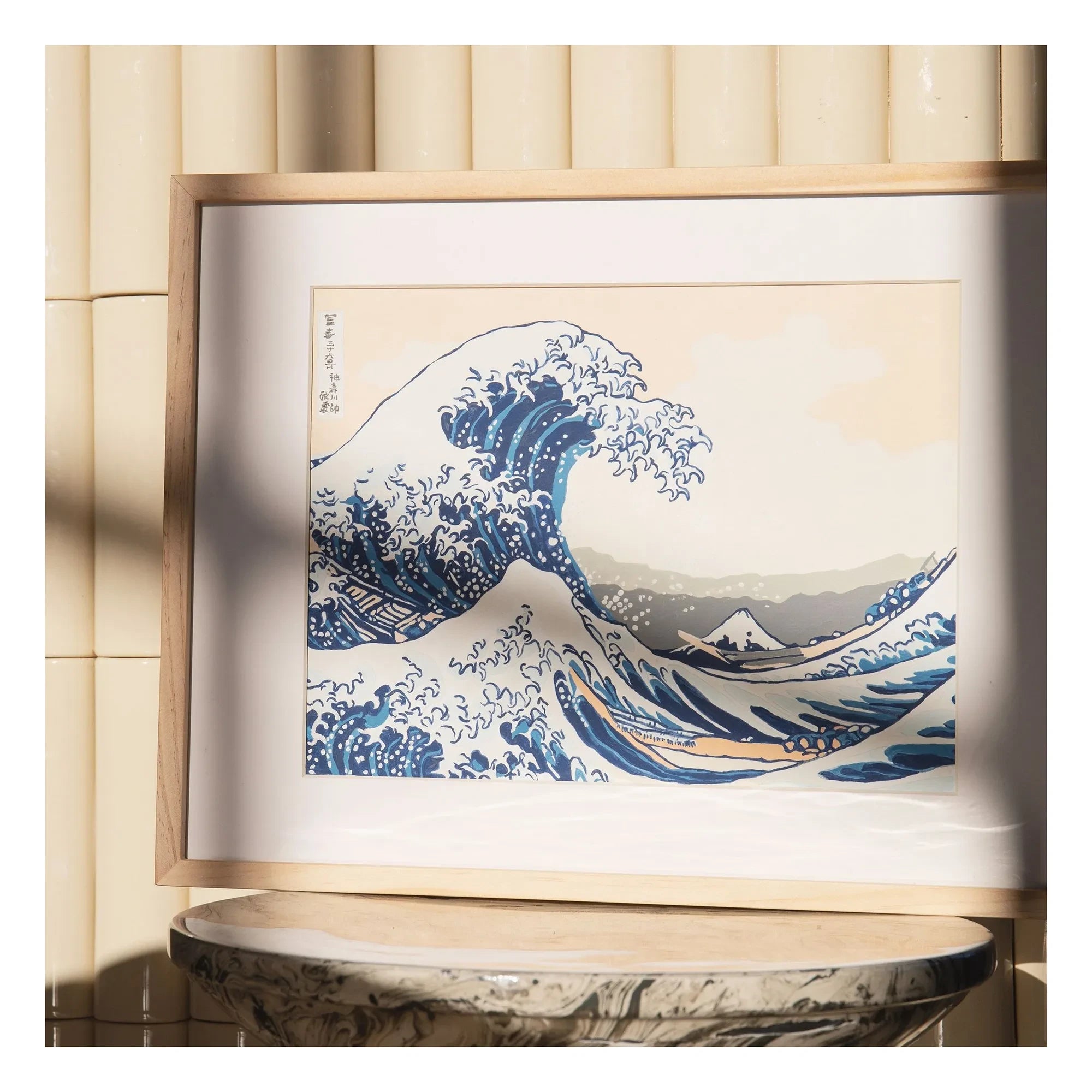 La Petite Épicerie - Kit de pintura por números - La Gran Ola de Kanagawa