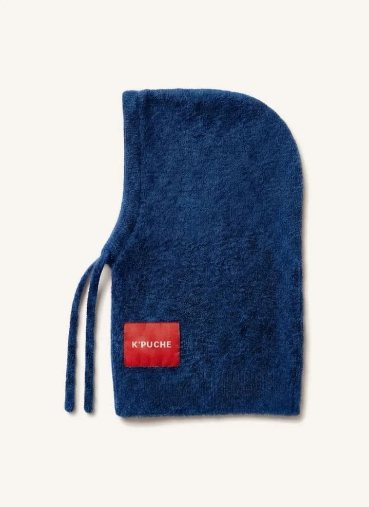K'puche - Sudadera con capucha de alpaca Kim | Azul oscuro