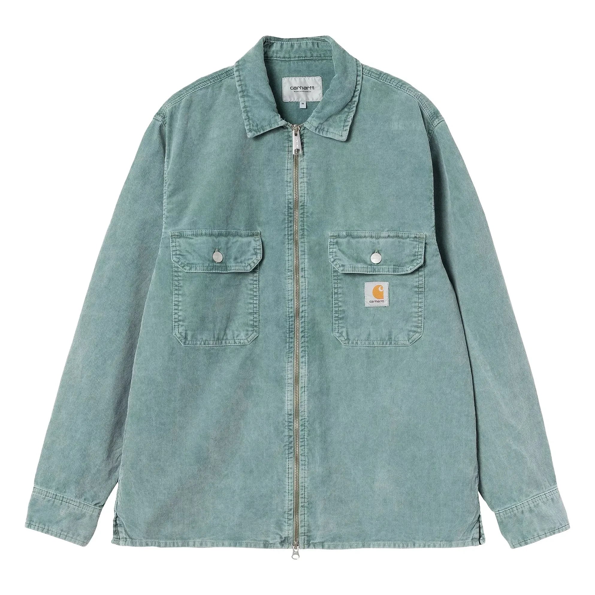 Carhartt WIP - Sobrecamisa de pana acanalada Reynold | Verde brezo