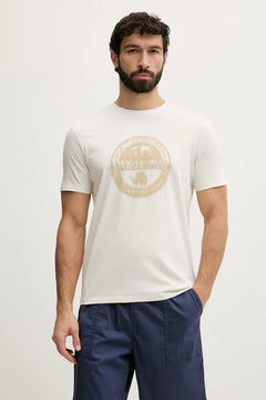 Camiseta de algodón Napapijri para hombre MAHSA