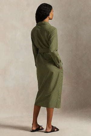 Vestido de lino Polo Ralph Lauren