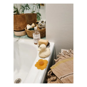Hevea - Juguete de baño reciclado - Pato | Arena