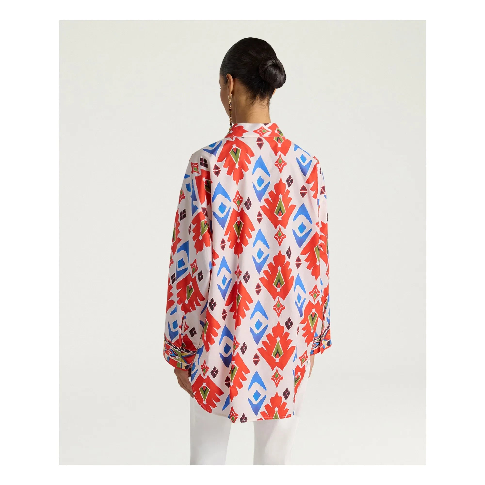 Momoni - Camisa de algodón Pamuk | Rojo