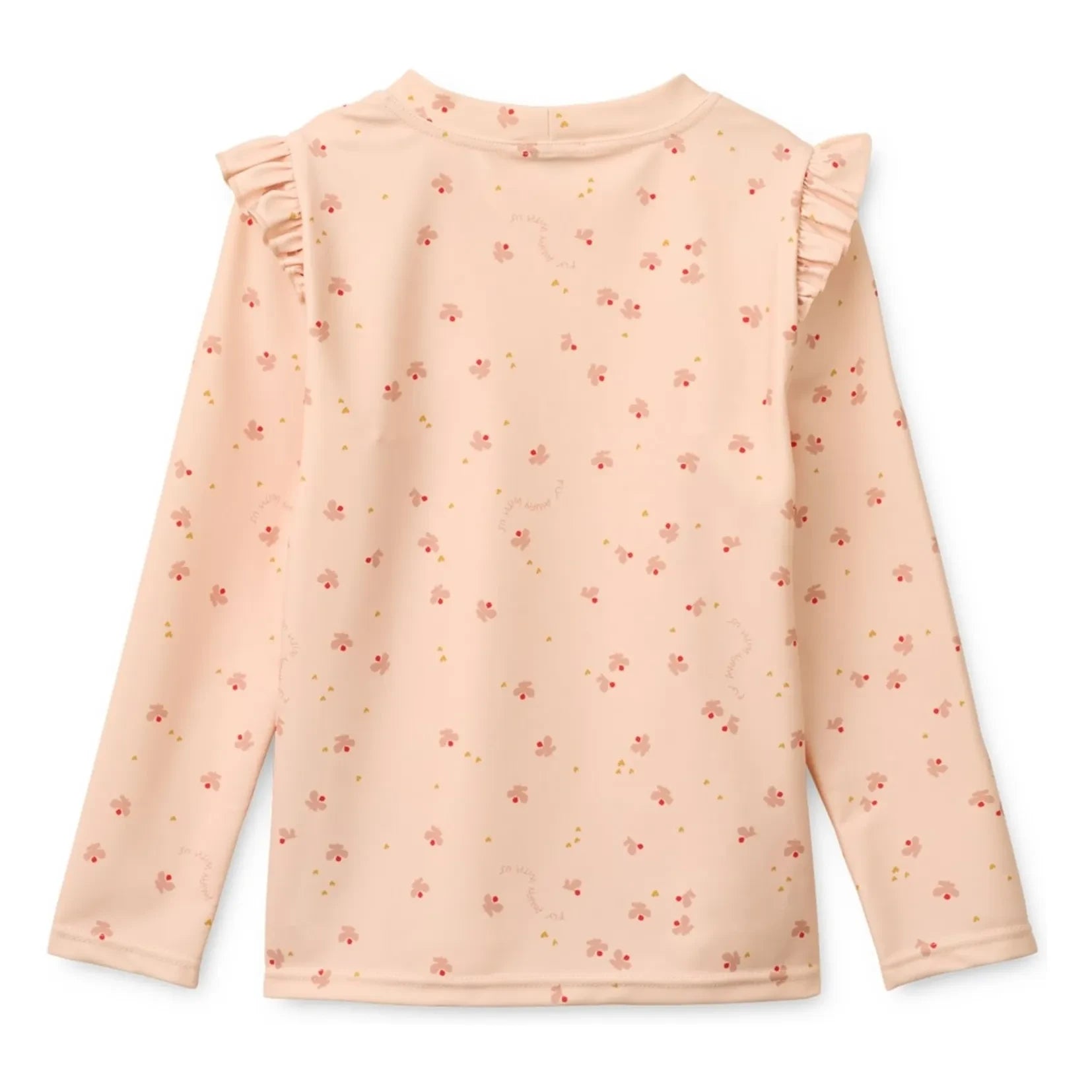 Liewood - Camiseta de baño con protección UV Tenley Mariposas Fibras Recicladas | Rosa