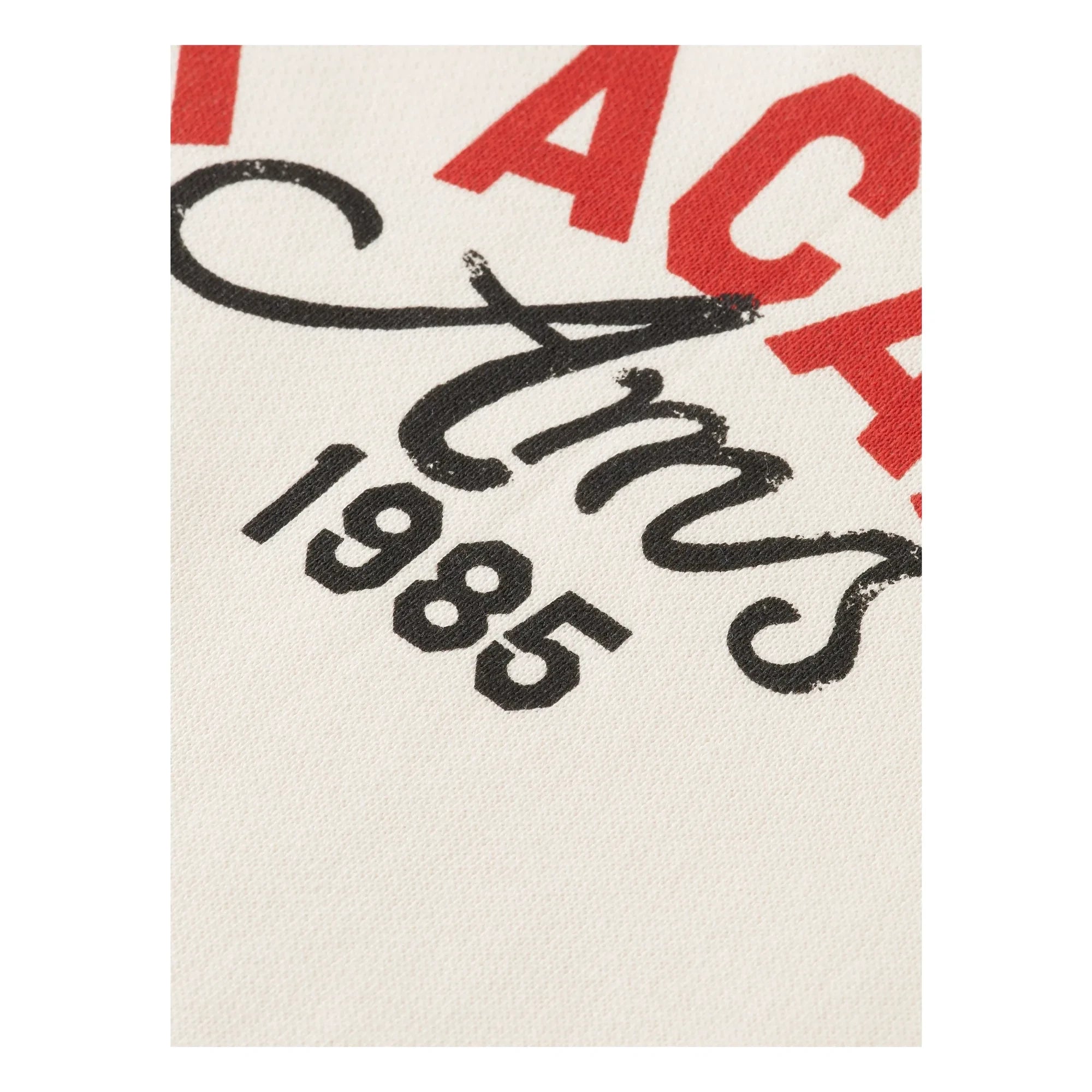 Scotch & Soda - Sudadera tipo polo de algodón orgánico Artwork | Marfil