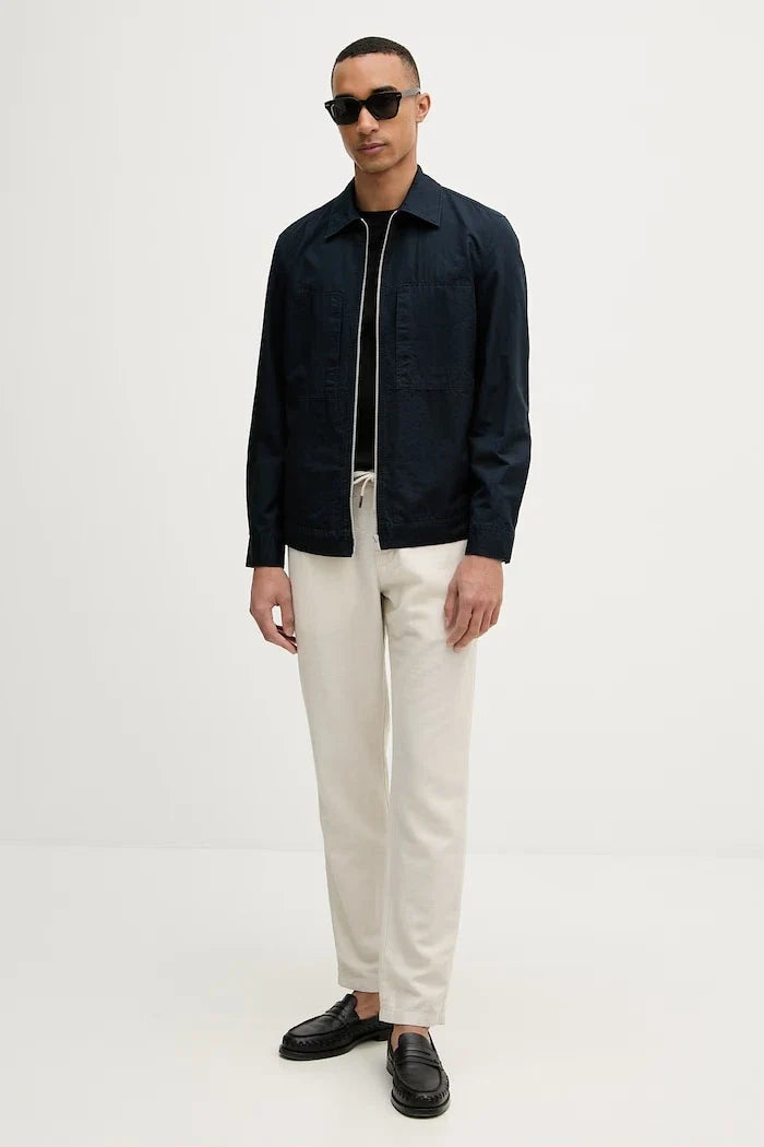 Chaqueta de transición para hombre de lino de Marc O'Polo