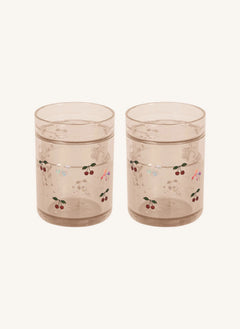 Konges Sløjd - Cherry Bibs - Set de 2 | Rosa
