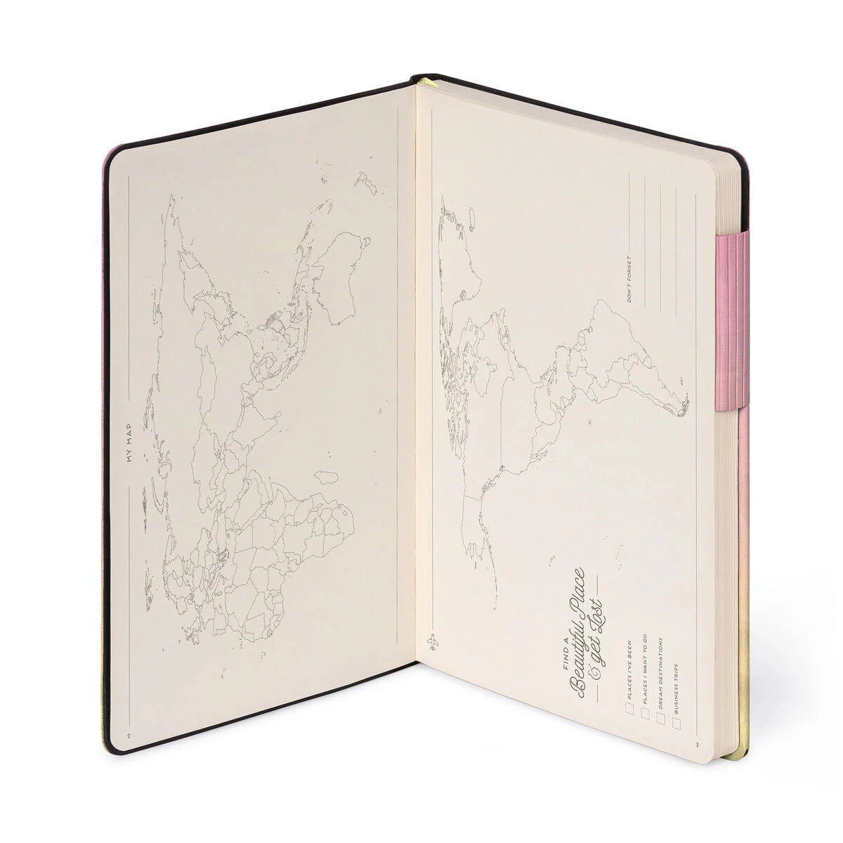 Legami - Cuaderno con Páginas en Blanco y Funda Suave - Sunrise Lover - Mi Cuaderno