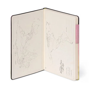 Legami - Cuaderno con Páginas en Blanco y Funda Suave - Sunrise Lover - Mi Cuaderno
