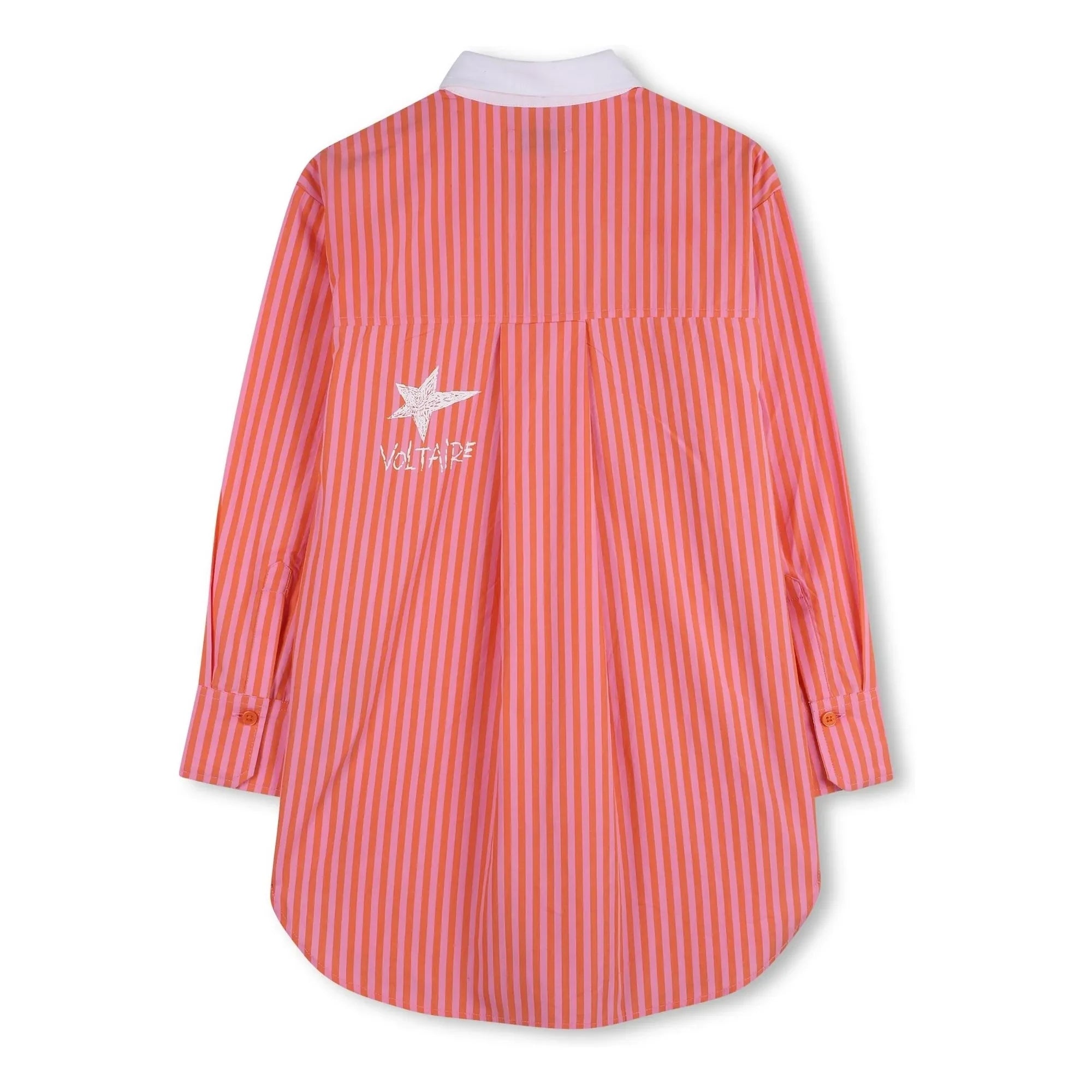 Zadig & Voltaire - Vestido camisero a rayas | Rosa