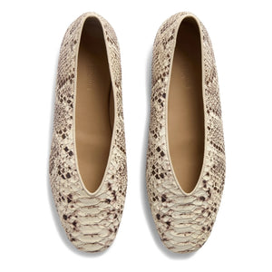 Le Monde Beryl - Zapatillas de ballet clásicas Regency de piel | Gris