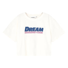 Cos I Said So - Camiseta Corta de Algodón Orgánico Dream Team | Blanco