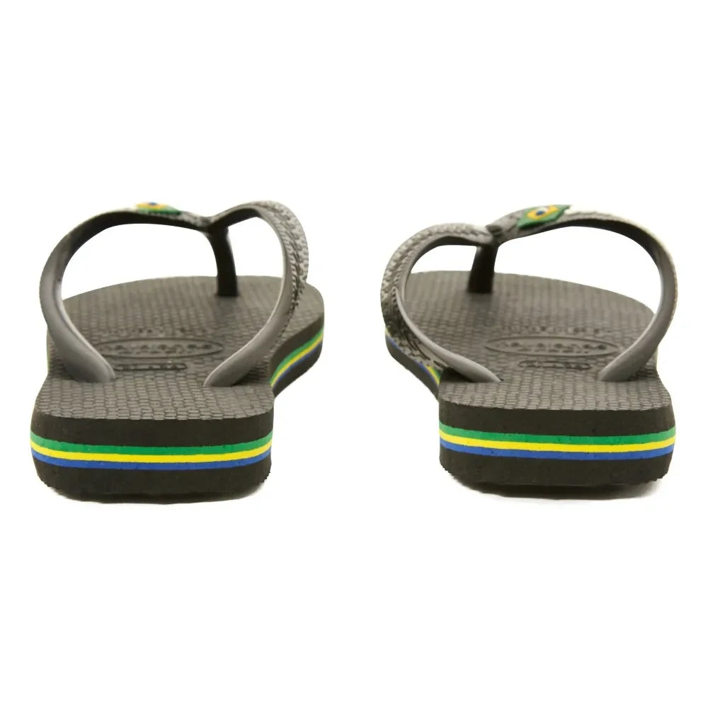 Havaianas - Chanclas Logo Brasil | Negro