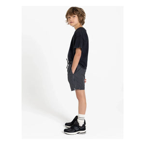 Finger in the nose - Bañador a rayas Freeboy | Negro