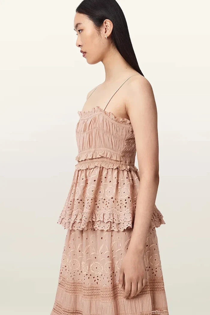 AllSaints CAMILLE, blusa de viscosa para mujer