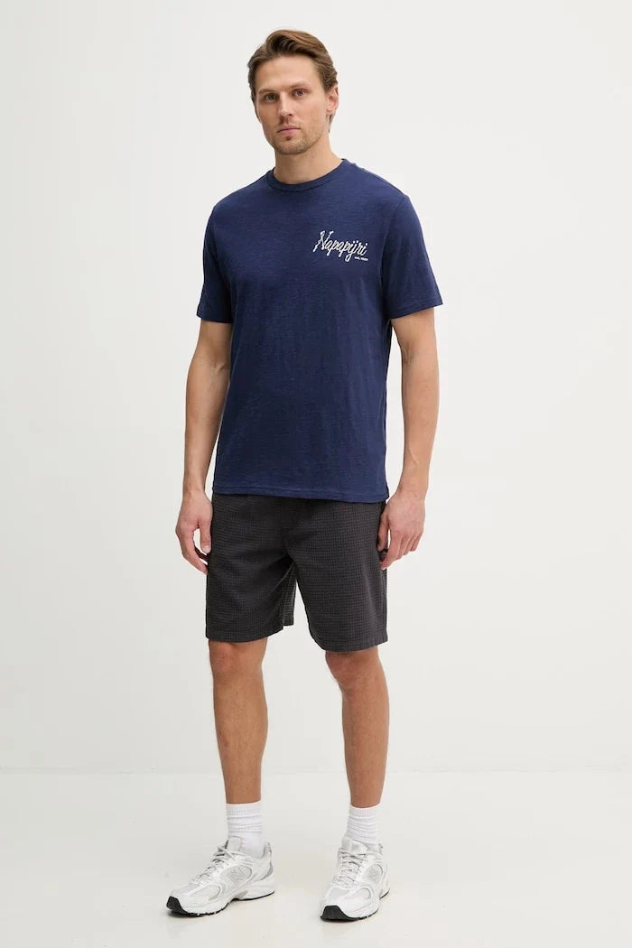 Camiseta de algodón para hombre Napapijri S-ELIOR