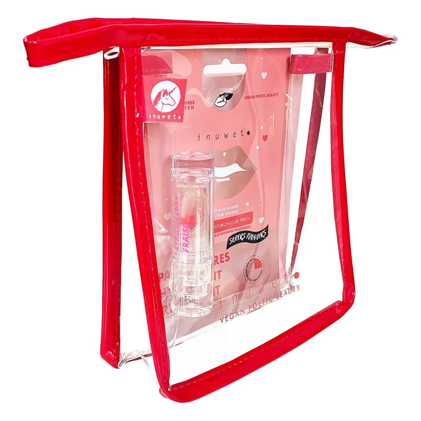 Inuwet - Estuche para lápices Berry | Rojo