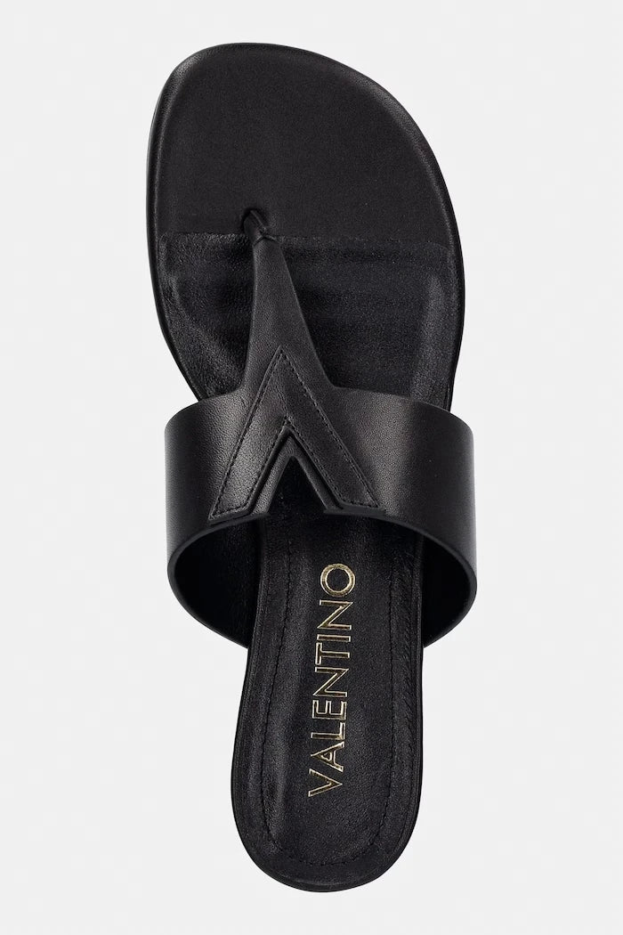 Valentino Mules de cuero para mujer RESORT