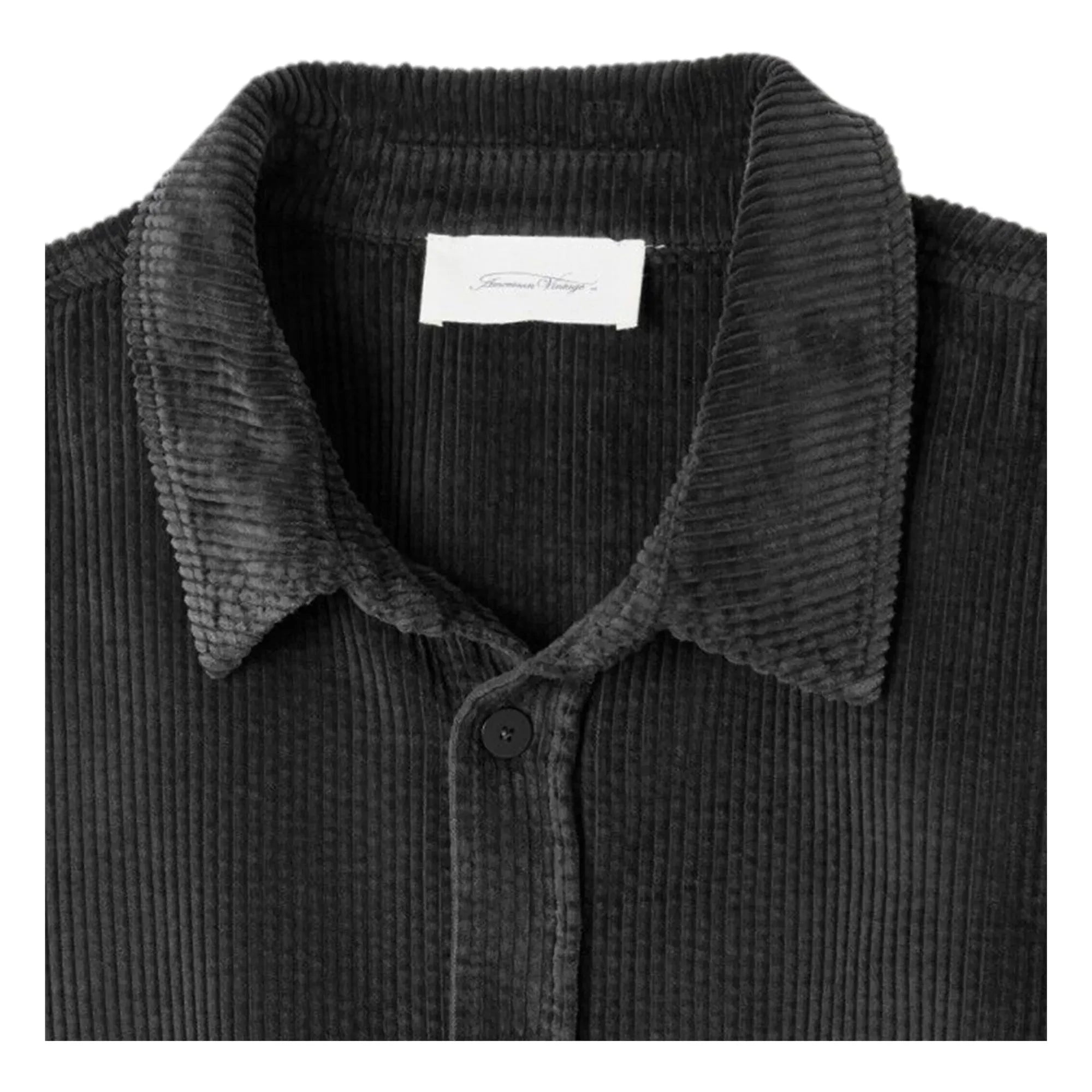 American Vintage - Camisa de terciopelo Padow | Carbon
