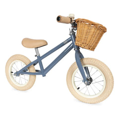 Konges Sløjd - Bicicleta de equilibrio a rayas | Azul