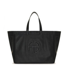 Anine Bing - Bolso shopper grande Rio Piel reciclada | Negro
