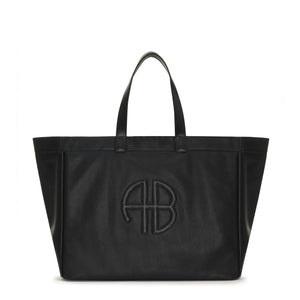 Anine Bing - Bolso shopper grande Rio Piel reciclada | Negro