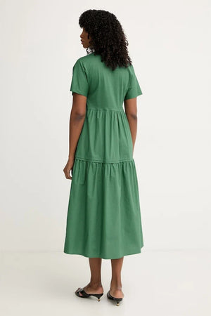 Vestido de verano de algodón Weekend Max Mara CAPSULA