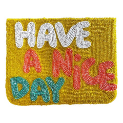The Jacksons - Have A Nice Day cartera de mano | Oro