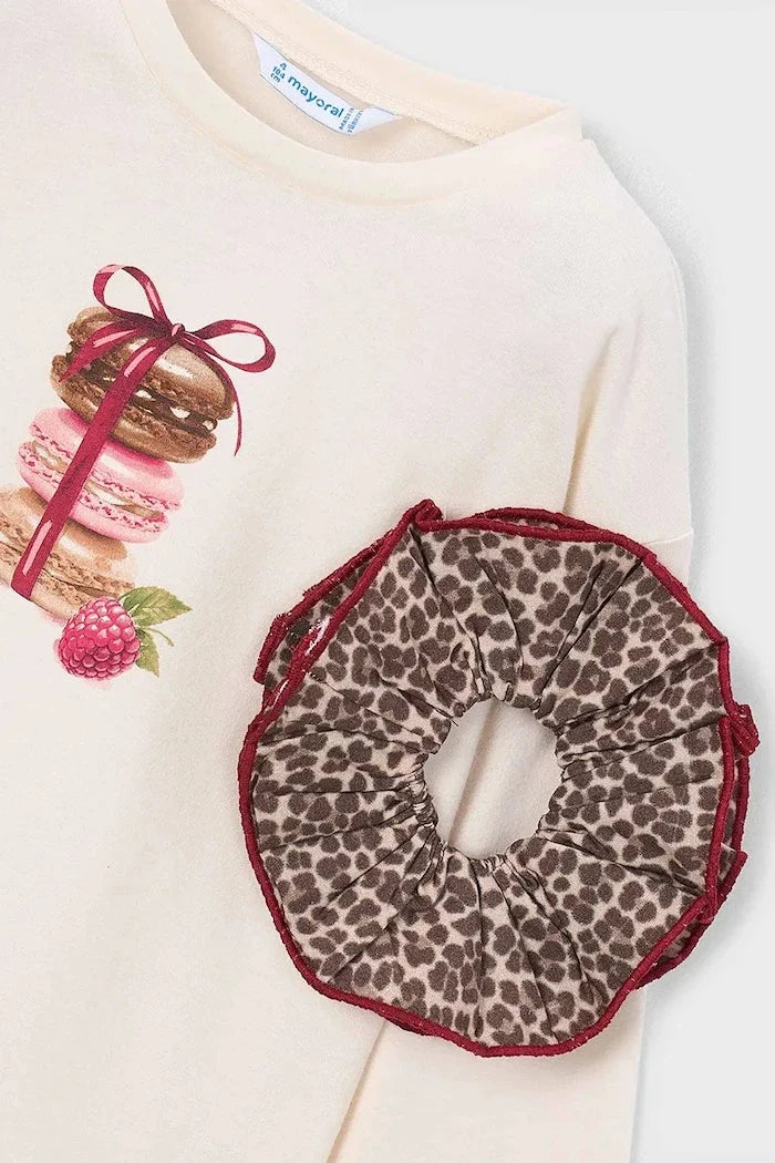 Blusa de manga larga de algodón para niños Mayoral