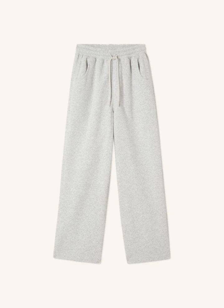 American Vintage - Baptown Pamuklu Jogger | Heather Grey