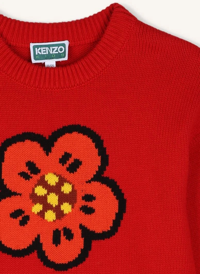 Kenzo - Jersey jacquard Kenzo | Rojo