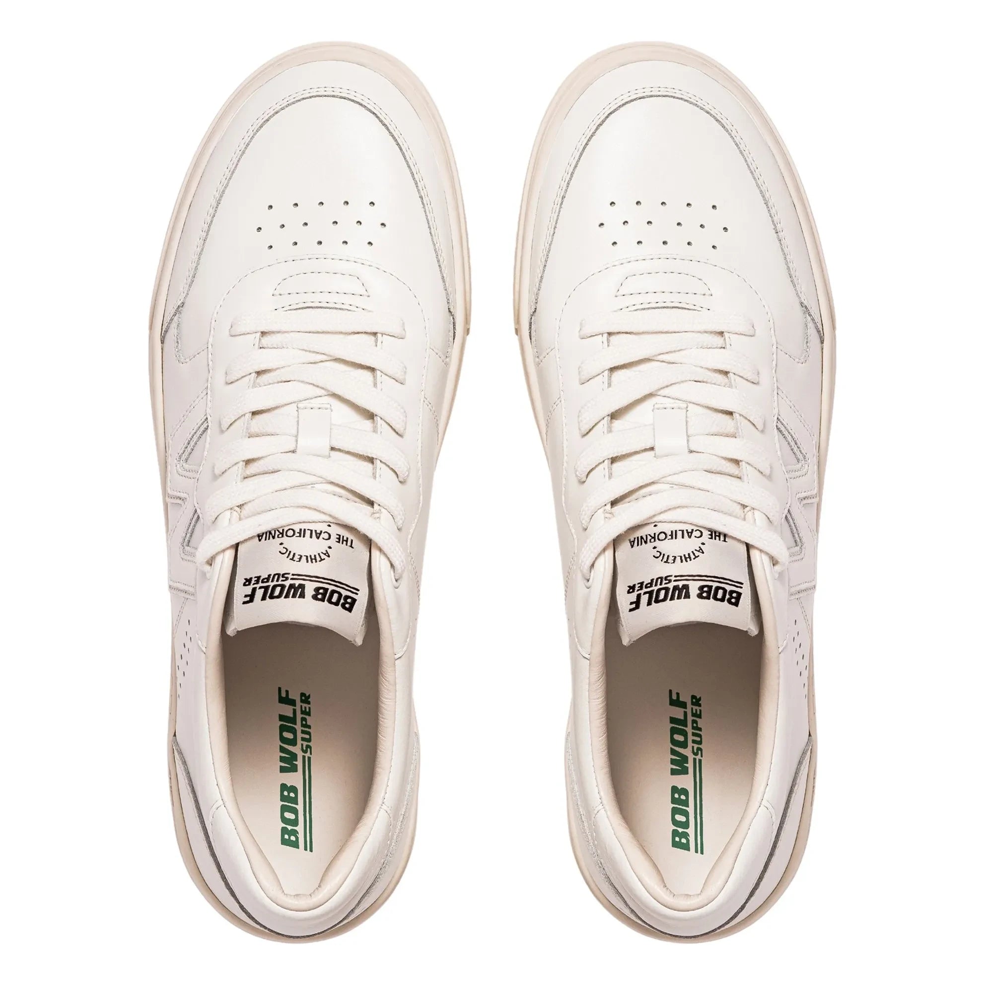 Bob Wolf - Zapatillas de cuero Legacy | Blanco