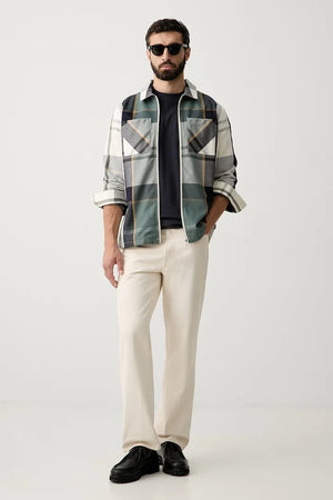 Camisa de algodón para hombre Barbour ETTRICK