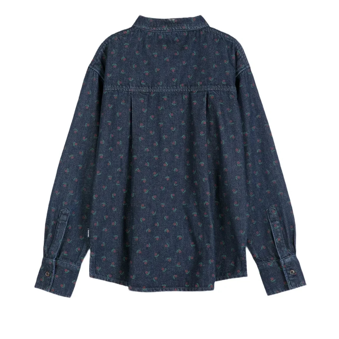Bobo Choses - Camisa de algodón orgánico Swamp Whirl | Azul marino