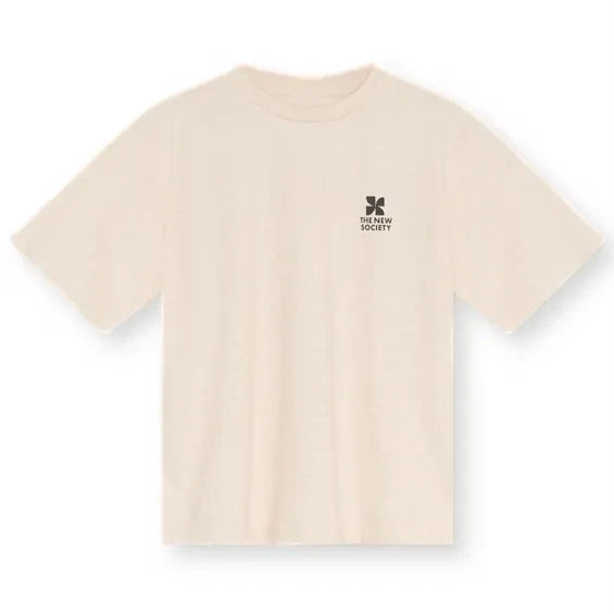 Camiseta con el logo de The New Society - TNS | Blanca