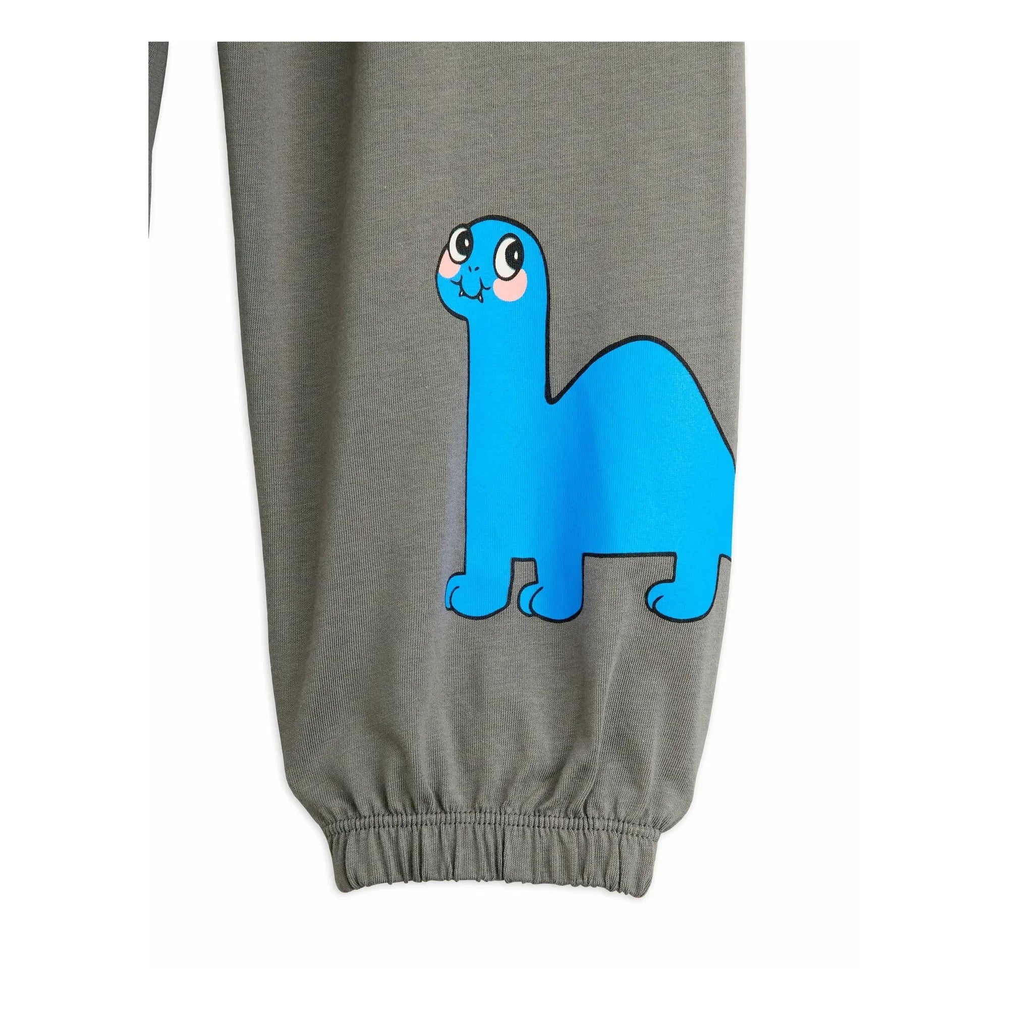 Mini Rodini - Jogger de Algodón Orgánico Dino | Gris