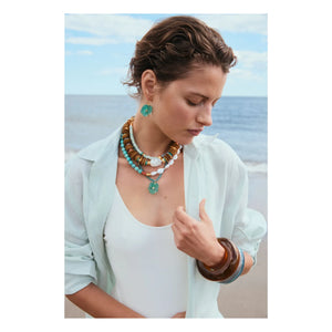 Lizzie Fortunato - Pulsera marrón | Marrón