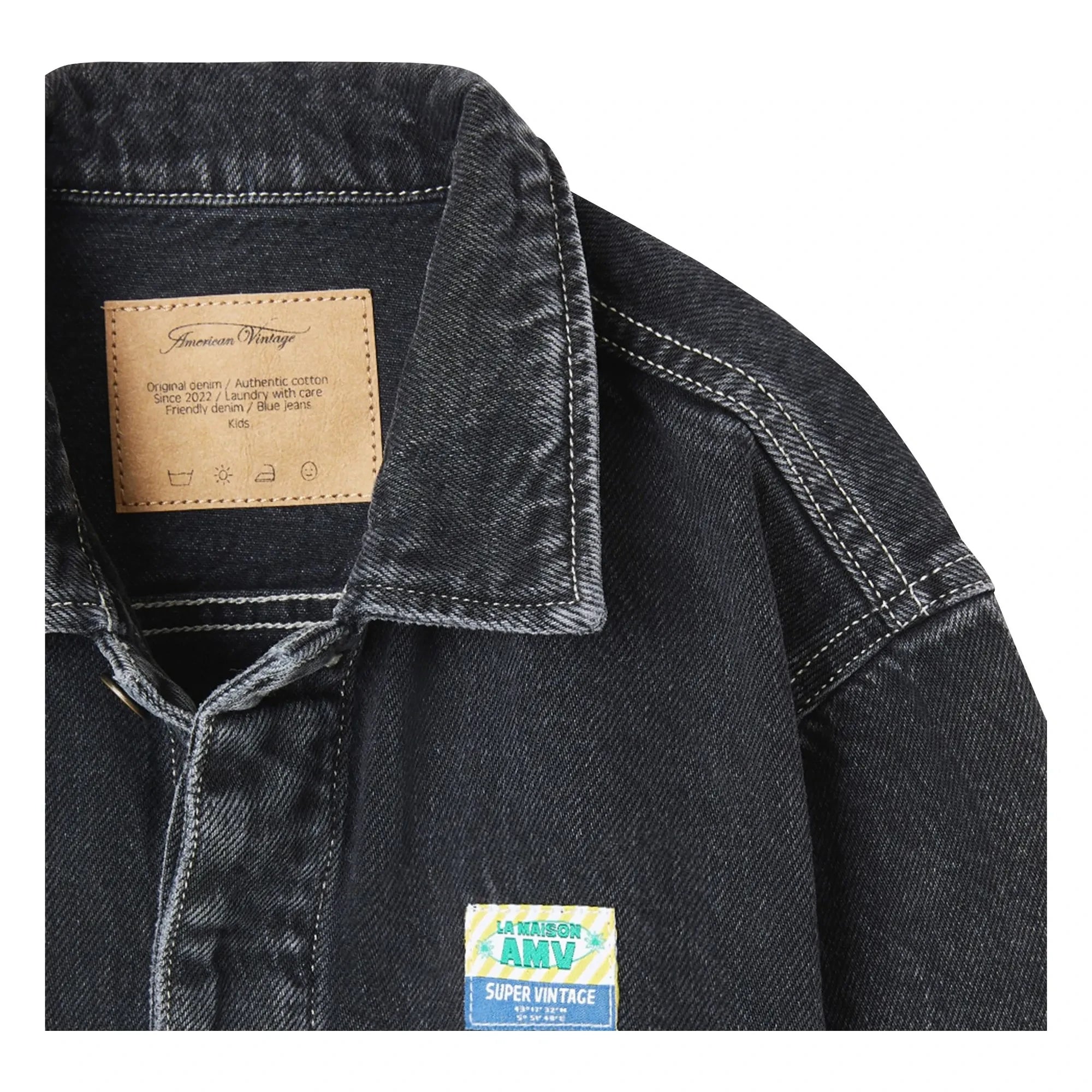 American Vintage - Chaqueta vaquera Yopday | Denim negro