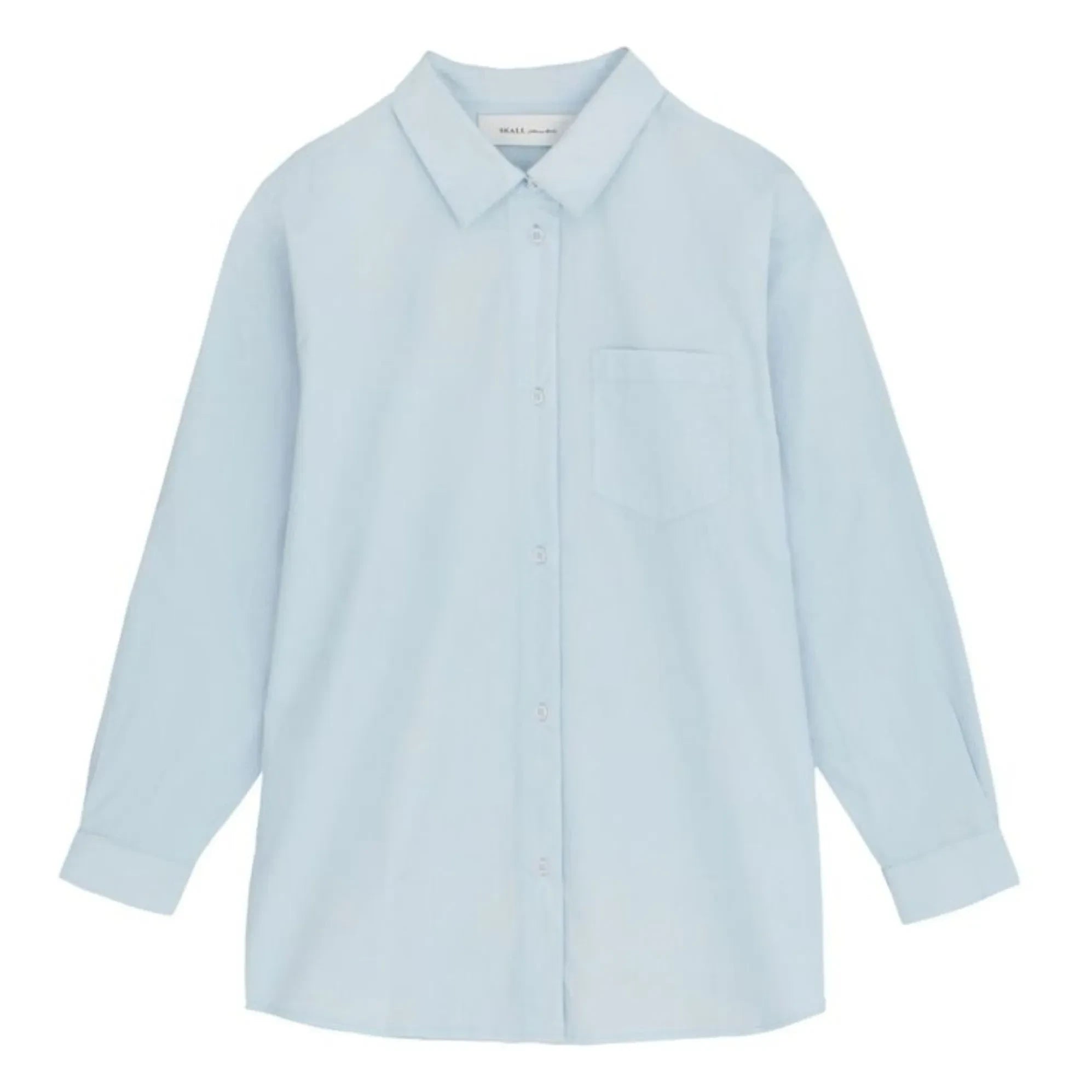 Skall Studio - Camisa de algodón orgánico Edgar | Azul claro