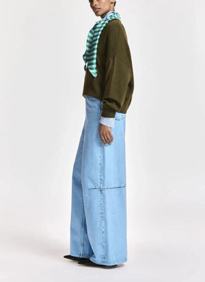 Essentiel Antwerp - Kurtis Eşarp Kazak | Haki