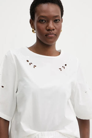 Camiseta de algodón TARGA de Weekend Max Mara para mujer